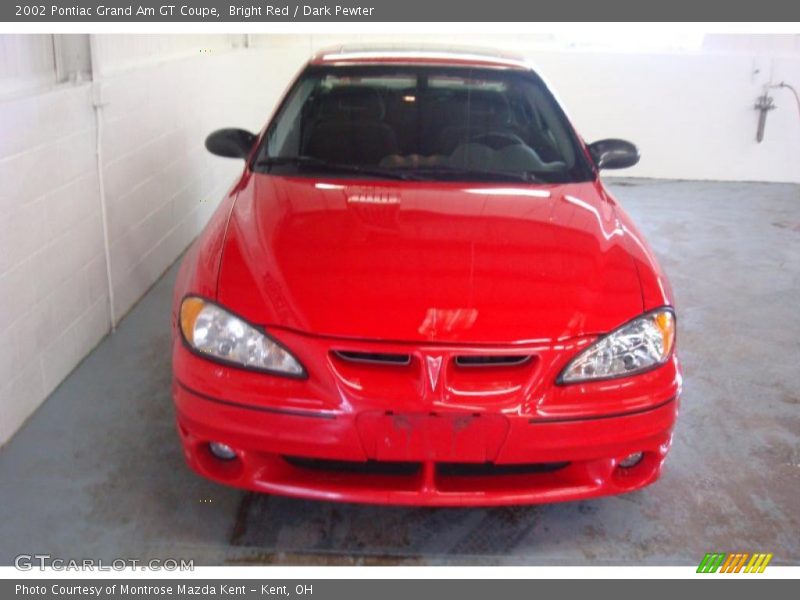 Bright Red / Dark Pewter 2002 Pontiac Grand Am GT Coupe
