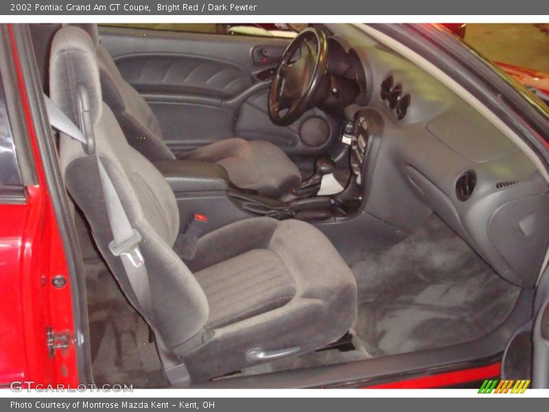 Bright Red / Dark Pewter 2002 Pontiac Grand Am GT Coupe