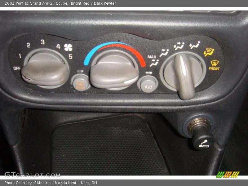 Bright Red / Dark Pewter 2002 Pontiac Grand Am GT Coupe