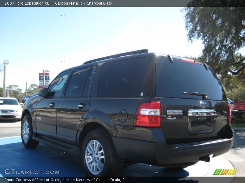Carbon Metallic / Charcoal Black 2007 Ford Expedition XLT