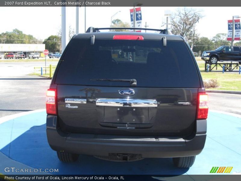 Carbon Metallic / Charcoal Black 2007 Ford Expedition XLT