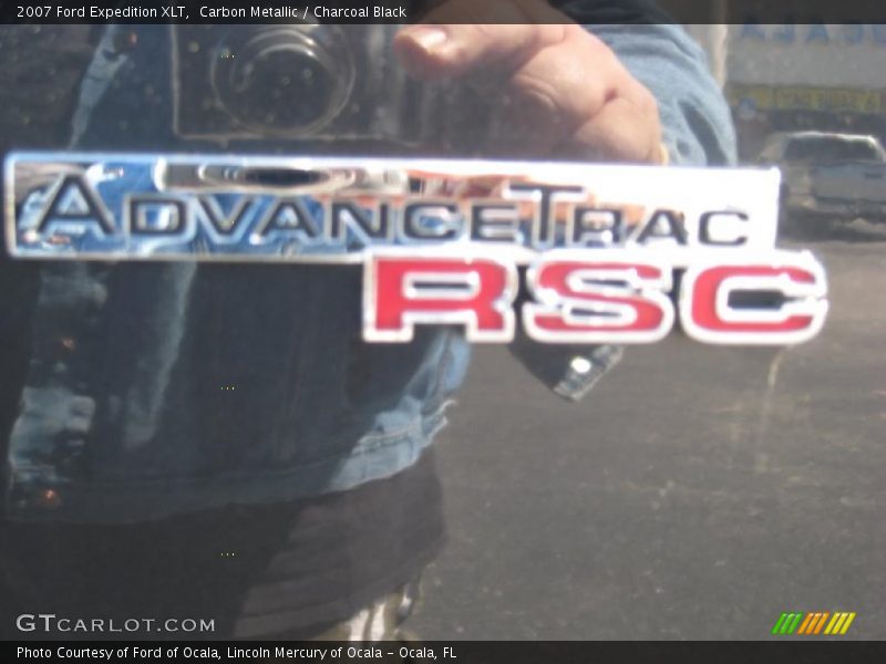 Carbon Metallic / Charcoal Black 2007 Ford Expedition XLT