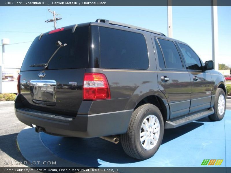 Carbon Metallic / Charcoal Black 2007 Ford Expedition XLT
