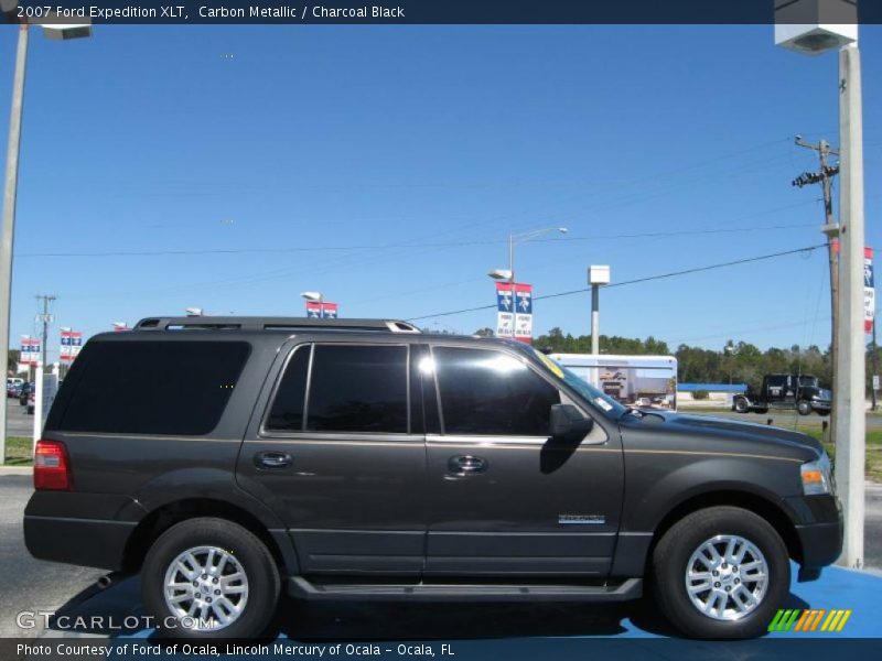 Carbon Metallic / Charcoal Black 2007 Ford Expedition XLT