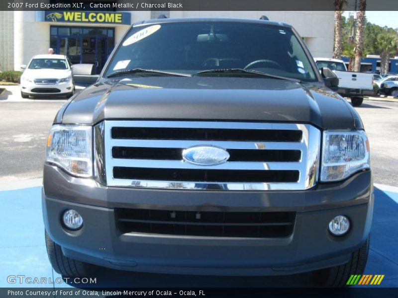 Carbon Metallic / Charcoal Black 2007 Ford Expedition XLT