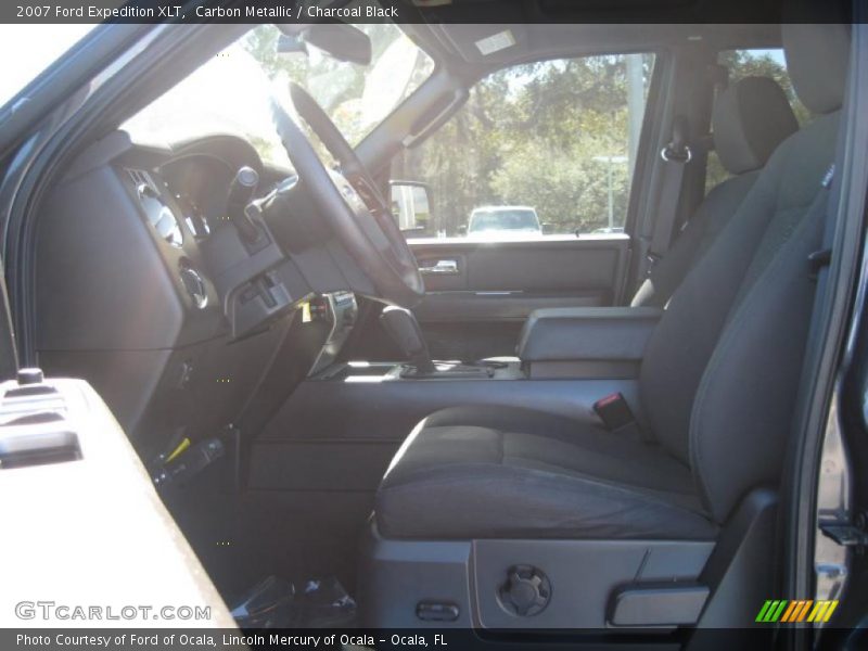 Carbon Metallic / Charcoal Black 2007 Ford Expedition XLT