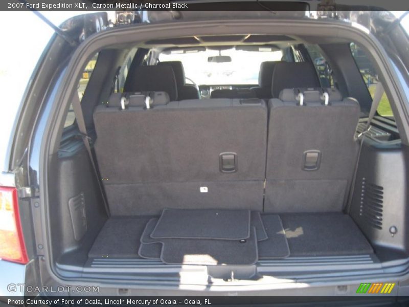 Carbon Metallic / Charcoal Black 2007 Ford Expedition XLT