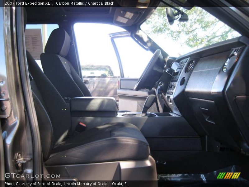 Carbon Metallic / Charcoal Black 2007 Ford Expedition XLT