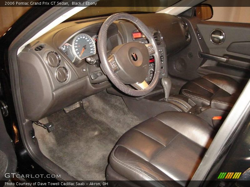 Black / Ebony 2006 Pontiac Grand Prix GT Sedan