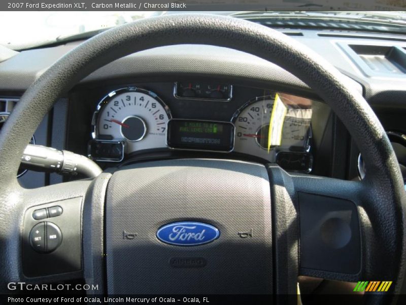 Carbon Metallic / Charcoal Black 2007 Ford Expedition XLT