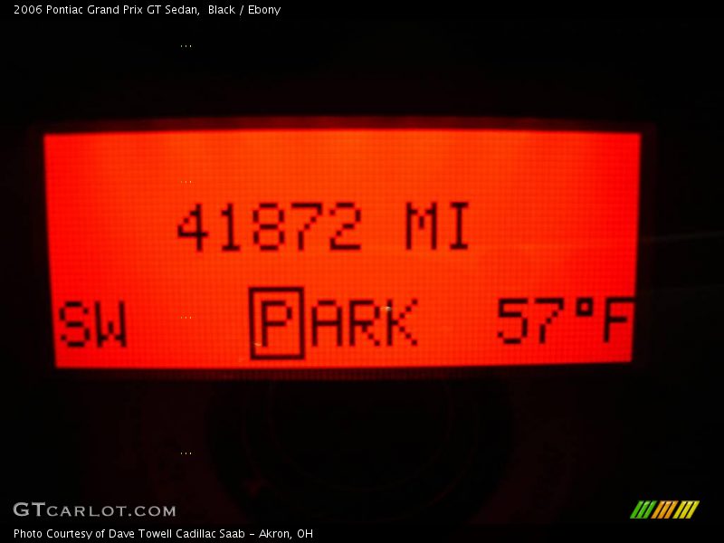 Black / Ebony 2006 Pontiac Grand Prix GT Sedan