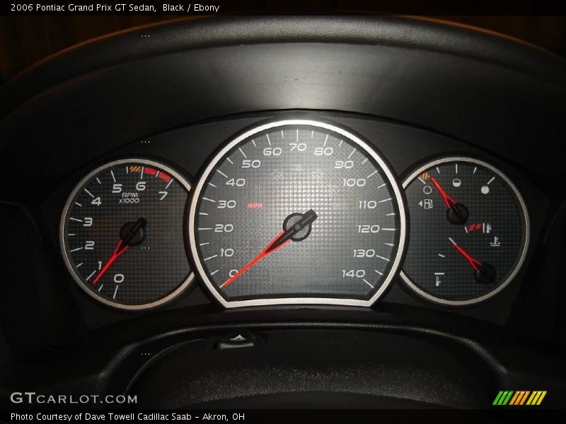 Black / Ebony 2006 Pontiac Grand Prix GT Sedan