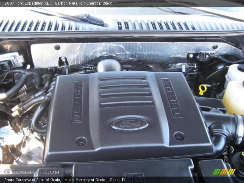 Carbon Metallic / Charcoal Black 2007 Ford Expedition XLT