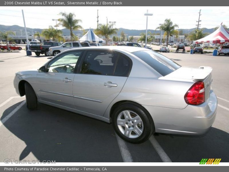 Silverstone Metallic / Ebony Black 2006 Chevrolet Malibu LT V6 Sedan