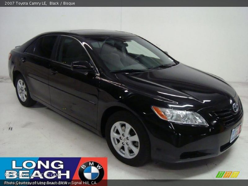 Black / Bisque 2007 Toyota Camry LE