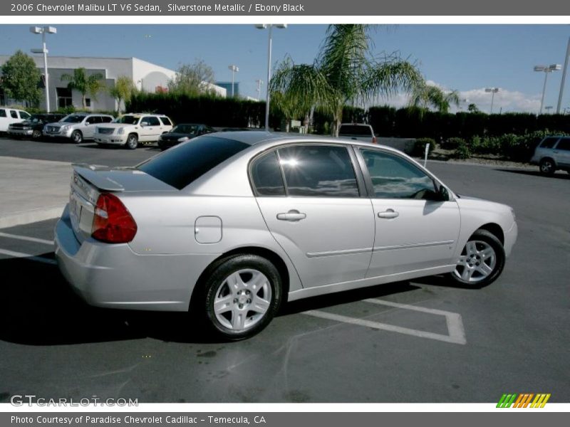 Silverstone Metallic / Ebony Black 2006 Chevrolet Malibu LT V6 Sedan
