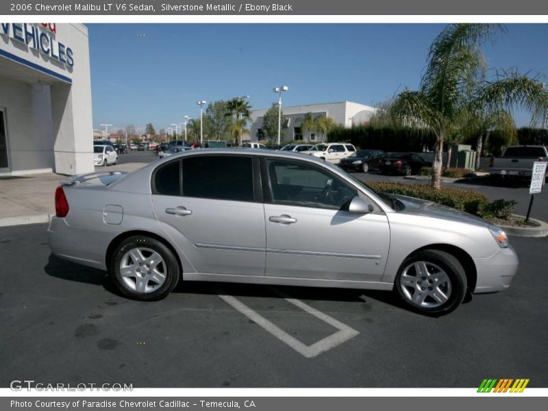 Silverstone Metallic / Ebony Black 2006 Chevrolet Malibu LT V6 Sedan