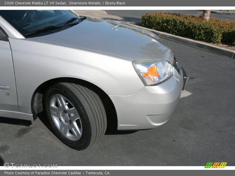 Silverstone Metallic / Ebony Black 2006 Chevrolet Malibu LT V6 Sedan