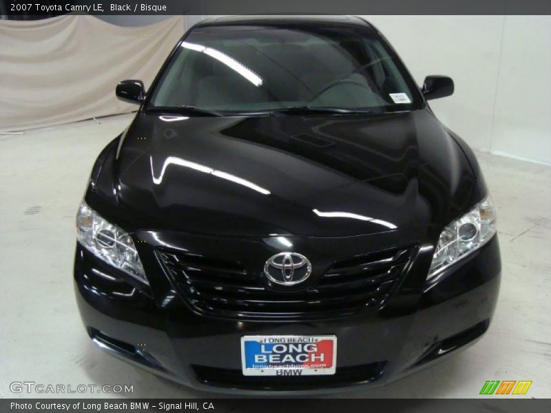 Black / Bisque 2007 Toyota Camry LE