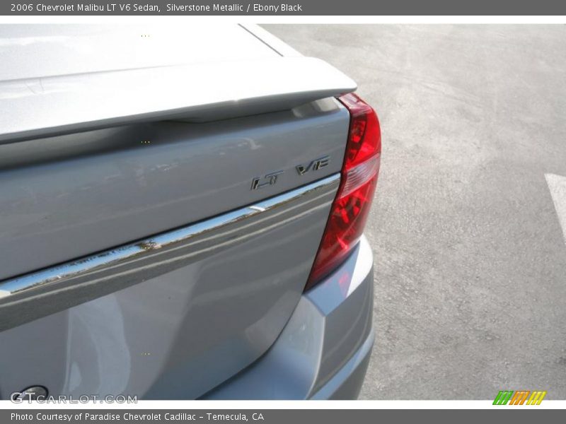 Silverstone Metallic / Ebony Black 2006 Chevrolet Malibu LT V6 Sedan
