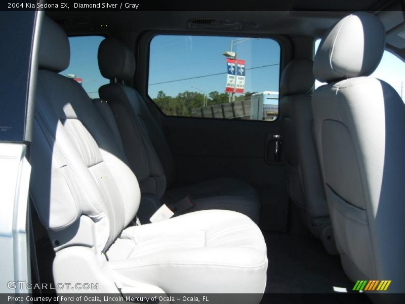 Diamond Silver / Gray 2004 Kia Sedona EX