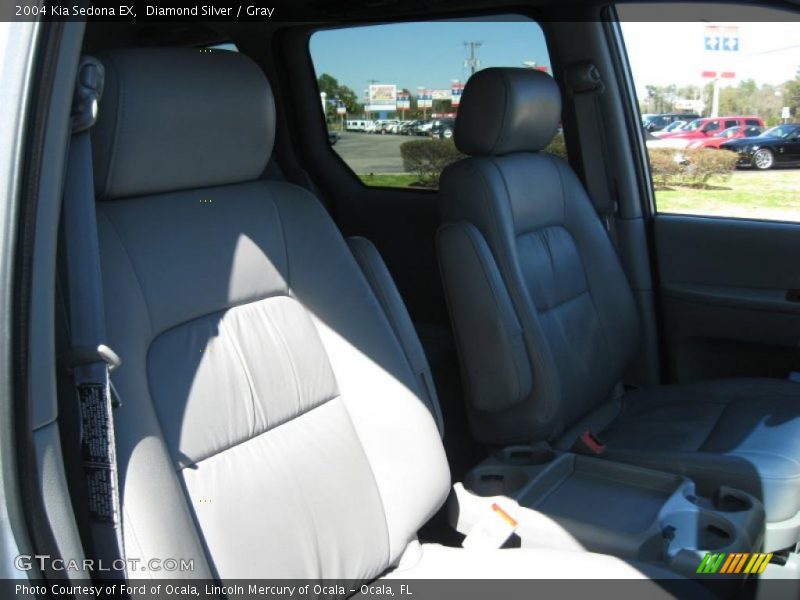 Diamond Silver / Gray 2004 Kia Sedona EX