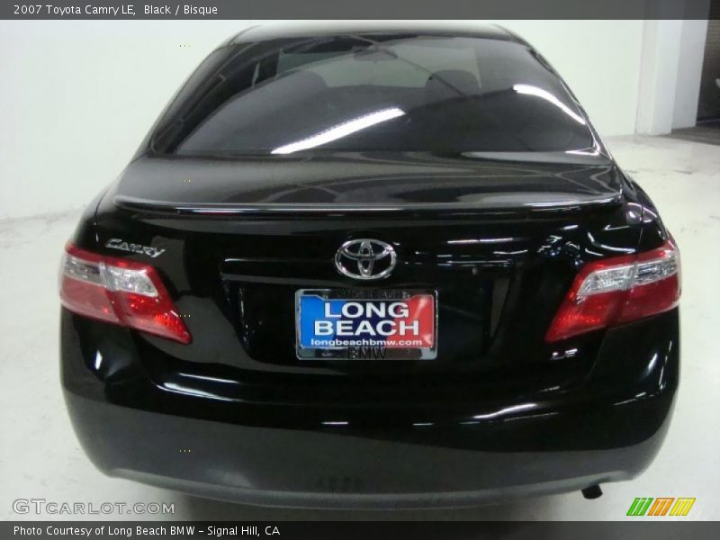 Black / Bisque 2007 Toyota Camry LE