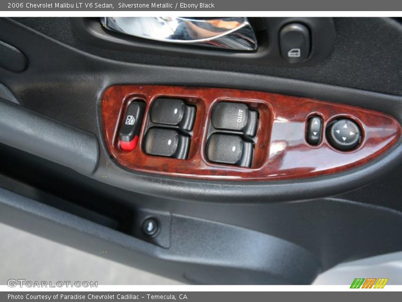 Silverstone Metallic / Ebony Black 2006 Chevrolet Malibu LT V6 Sedan