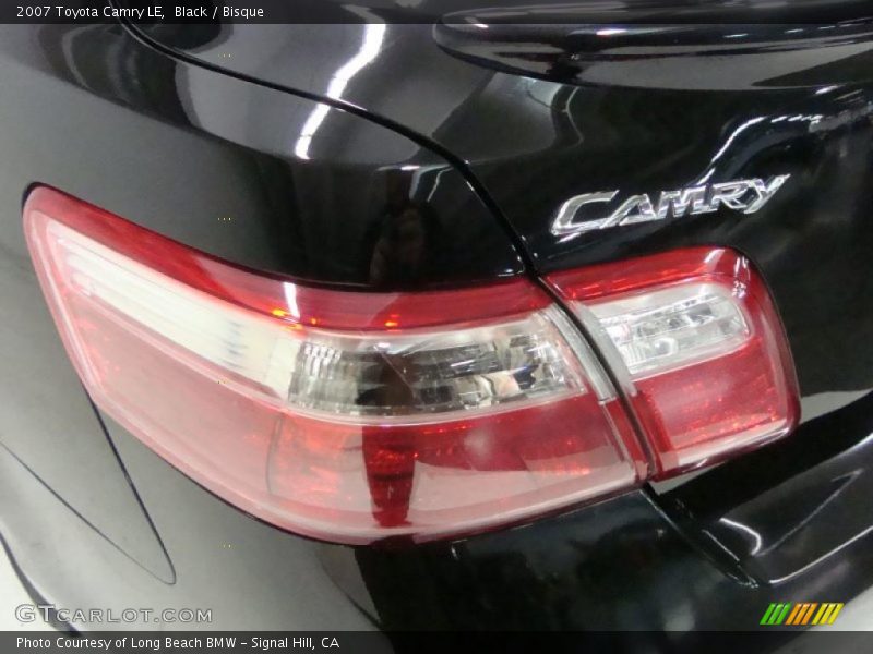 Black / Bisque 2007 Toyota Camry LE