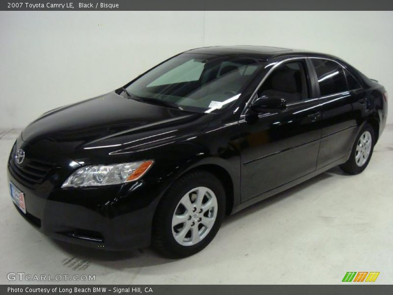 Black / Bisque 2007 Toyota Camry LE
