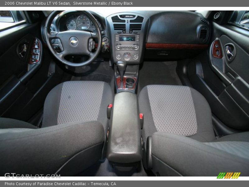 Silverstone Metallic / Ebony Black 2006 Chevrolet Malibu LT V6 Sedan
