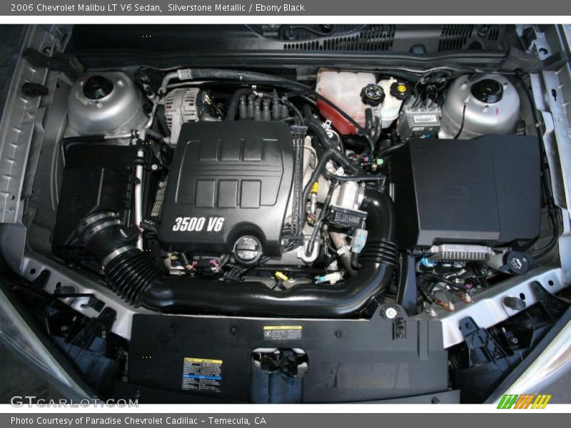 Silverstone Metallic / Ebony Black 2006 Chevrolet Malibu LT V6 Sedan