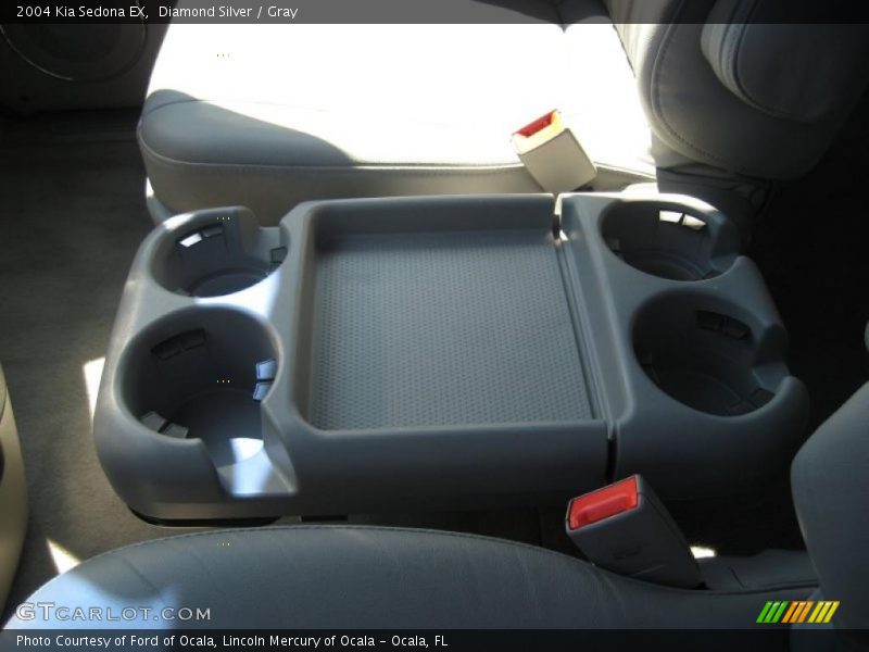 Diamond Silver / Gray 2004 Kia Sedona EX