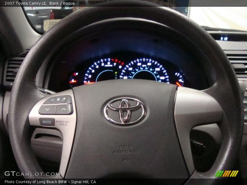 Black / Bisque 2007 Toyota Camry LE
