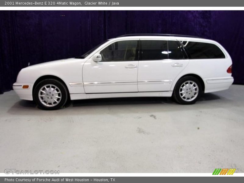 Glacier White / Java 2001 Mercedes-Benz E 320 4Matic Wagon