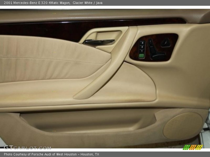 Glacier White / Java 2001 Mercedes-Benz E 320 4Matic Wagon