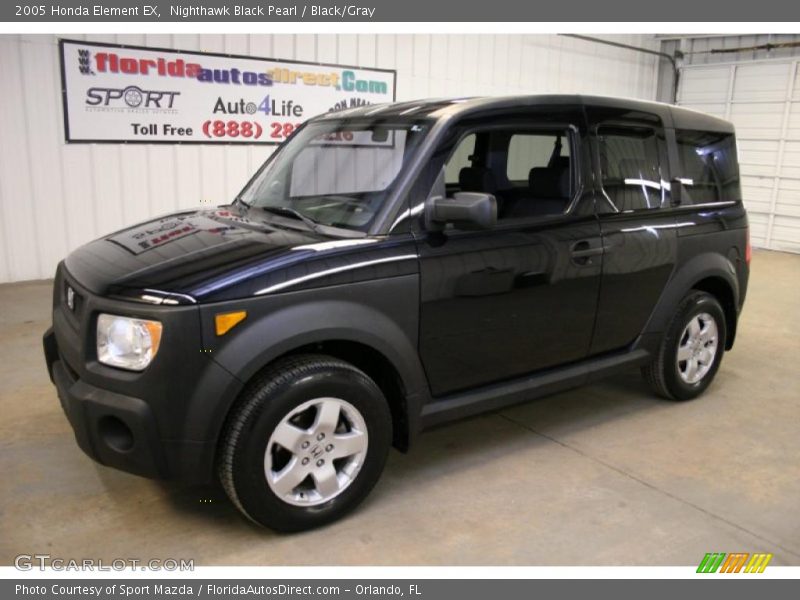 Nighthawk Black Pearl / Black/Gray 2005 Honda Element EX