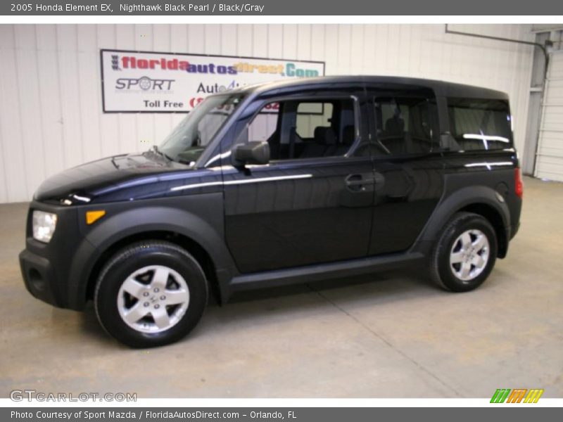 Nighthawk Black Pearl / Black/Gray 2005 Honda Element EX