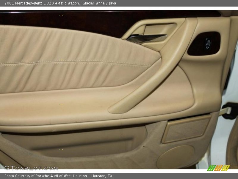 Glacier White / Java 2001 Mercedes-Benz E 320 4Matic Wagon