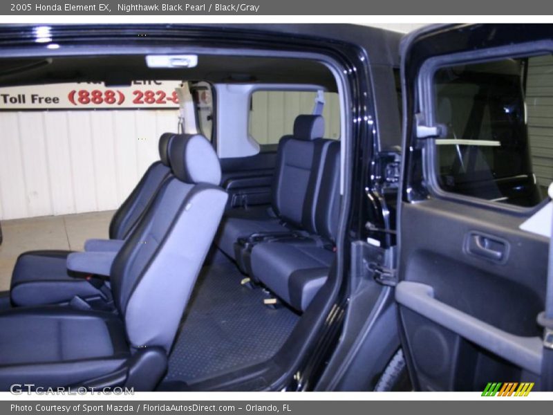 Nighthawk Black Pearl / Black/Gray 2005 Honda Element EX