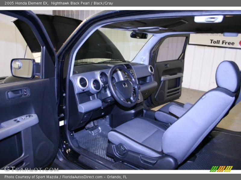Nighthawk Black Pearl / Black/Gray 2005 Honda Element EX