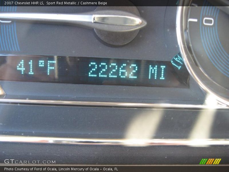 Sport Red Metallic / Cashmere Beige 2007 Chevrolet HHR LS