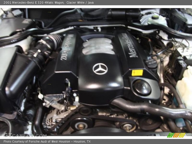 Glacier White / Java 2001 Mercedes-Benz E 320 4Matic Wagon