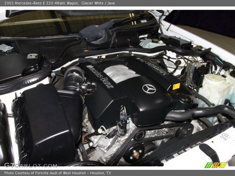 Glacier White / Java 2001 Mercedes-Benz E 320 4Matic Wagon