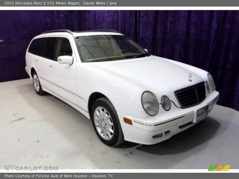 Glacier White / Java 2001 Mercedes-Benz E 320 4Matic Wagon