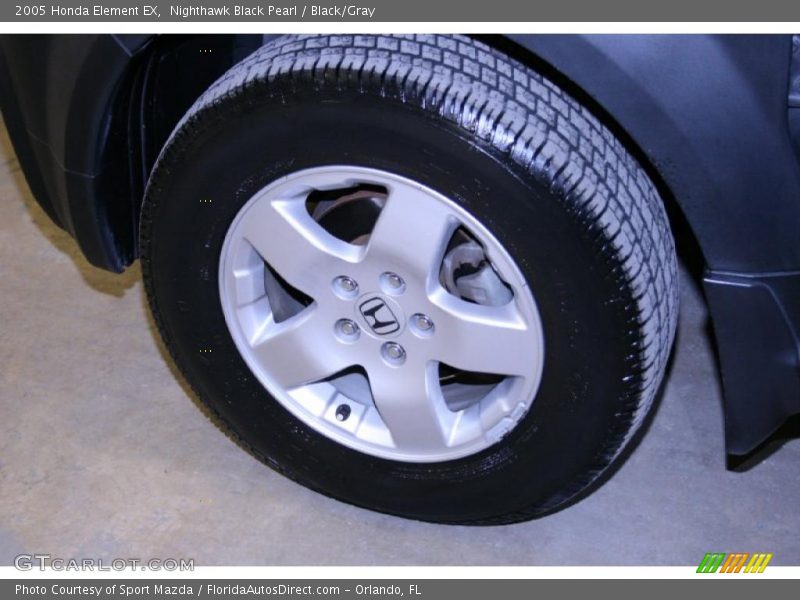 Nighthawk Black Pearl / Black/Gray 2005 Honda Element EX