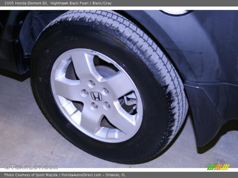 Nighthawk Black Pearl / Black/Gray 2005 Honda Element EX