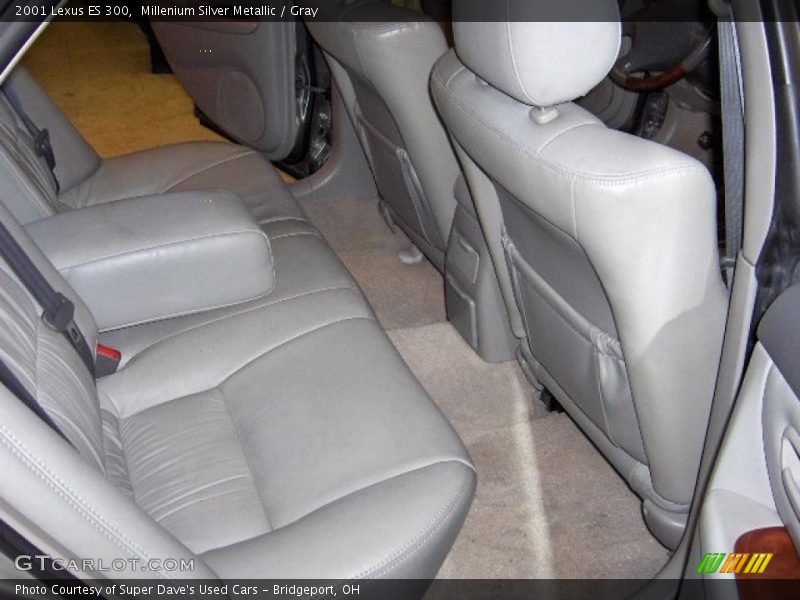 Millenium Silver Metallic / Gray 2001 Lexus ES 300