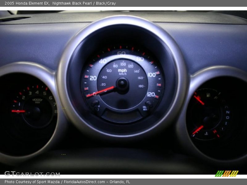 Nighthawk Black Pearl / Black/Gray 2005 Honda Element EX