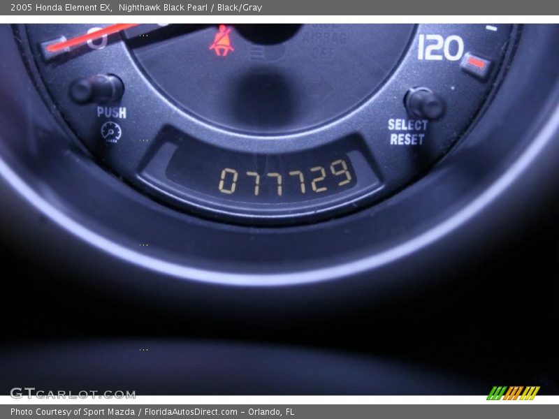 Nighthawk Black Pearl / Black/Gray 2005 Honda Element EX